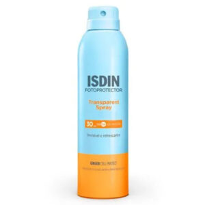 Protetor Solar Corporal Isdin Spray FPS 30 250ml Transparente